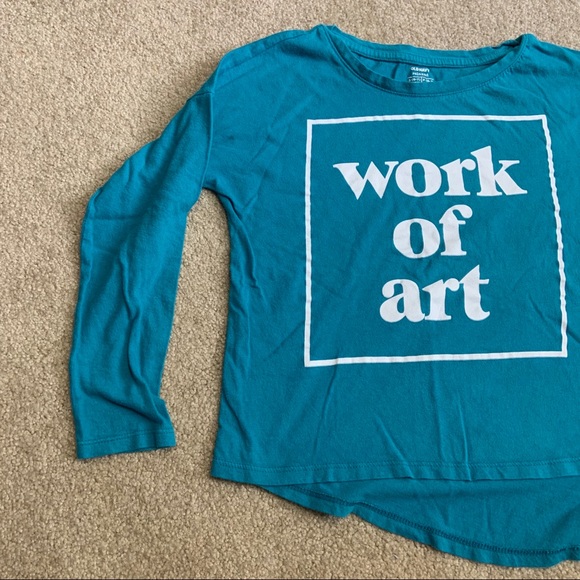 Old Navy Long Sleeve Tee Size 6/7 - Picture 4 of 5